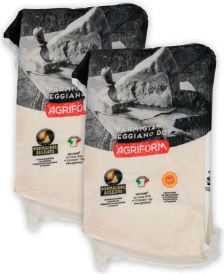 Produktbild von AGRIFORM PARMIGIANO REGGIANO DOP Parmesan Italienischer-Hartkäse 2x 1KG