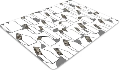 Produktbild von Stuhlunterlage Bürostuhlunterlage 120 cm x 90 cm Bodenmatte Bürostuhlunterlage - Moderne Häuser