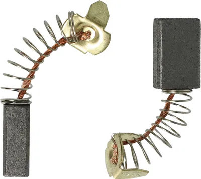 Produktbild von vhbw 2x Kohlebürste 6 x 10 x 16 mm kompatibel mit Makita 5601N-A, 4100NB, 4014NV, 5005KB, 4014N, 5601 N, 5601-N, 5600NB-A, 5601 NA Scooter + Feder