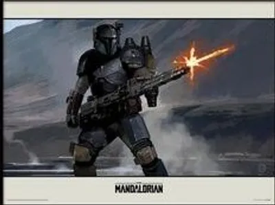 Obrázek produktu pro Star Wars: The Mandalorian - Shoot - zarámovaný výtisk