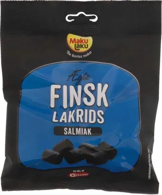 Produktbild von Makulaku Ægte Finsk Lakrids Salmiak 200g
