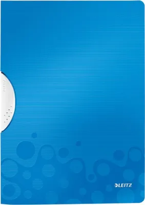 Productafbeelding van LEITZ Klemmmap WOW ColorClip, DIN A4, polypropyleen, blauw metallic