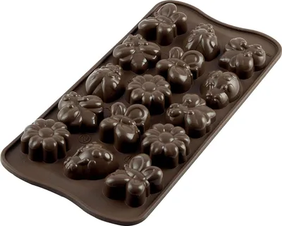 Produktbild von Silikomart Schokoform Springlife