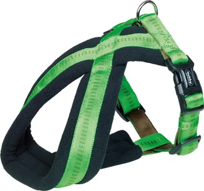 Produktbild von Nobby Komfort Geschirr Soft Grip grün, Bauchumfang: 30-40 cm