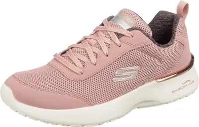Produktbild von Skechers Damen Skech-air Dynamight Fast Brake Sneaker, Mauve Mesh Off White Trim