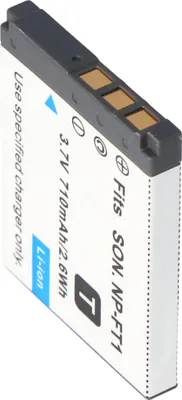 Produktbild von AccuCell Akku passend für Sony NP-FT1, DSC-L1, DSC-M1, DSC-T1, Sony NP-FT1, NPFT1