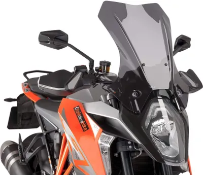 Produktbild von Puig Touring Ktm 1290 Superduke Gt Windschutzscheibe Schwarz Schwarz One Size