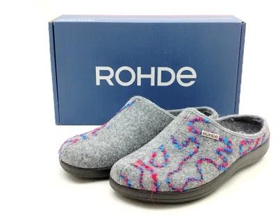 Produktbild von Rohde Damen Hauspantoffel lose Einlage grau/bunt 36