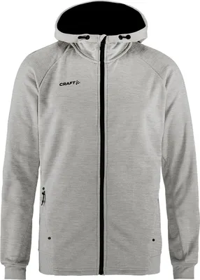 Produktbild von Craft Unify Kapuzenjacke Herren - Grau Meliert