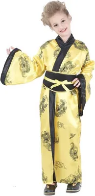 Produktbild von Chinesinnenkostüm für Mädchen M 7-9 Jahre (120-130 cm)