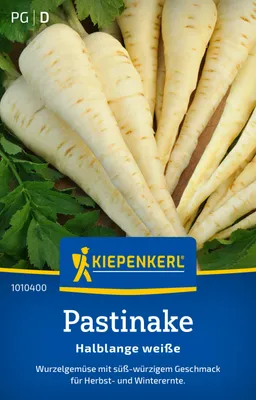 Produktbild von Kiepenkerl Pastinakensamen Halblange weiße Pastinaca sativa 10-15 lfd. Meter