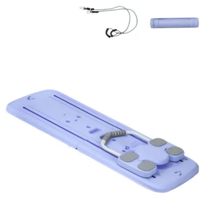 Produktbild von INF Faltbares Multifunktions Bauchbrett PP TPE EVA 107.50cm für Home Gym Violett