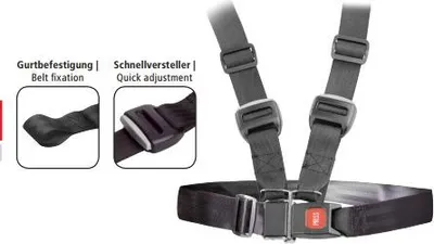 Produktbild von Rolko 4-Punkt Sicherheitsgurt für Rollstuhl