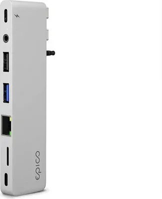 Produktbild von Epico USB-C Hub Pro III - Silber