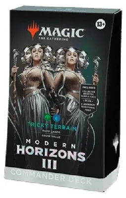 Produktbild von Magic: The Gathering Commander: Modern Horizons 3: Tricky Terrain Commander