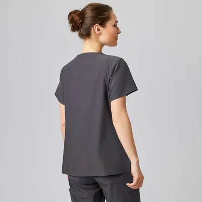 Produktbild von Sportsline Damen Kasack, graphit, 4XL : 4XL : graphit : 94% Recycling-Polyester 6% Elasthan