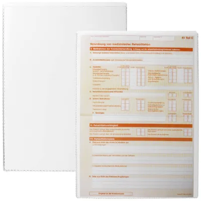 Immagine prodotto di DURABLE 213219 10er Dokumentenhüllen transparent 14,8 x 21,0 cm