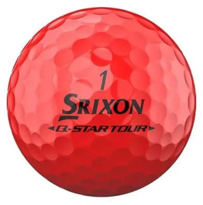 Zdjęcie produktu dla Srixon Q-star Tour Divide 6 – piłki golfowe, czerwone, 12 sztuk