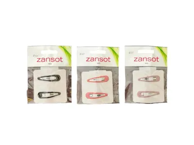 Imagen del producto de Pinzas para el cabello Zansot, 5 cm, 3 unidades por paquete, en varios colores