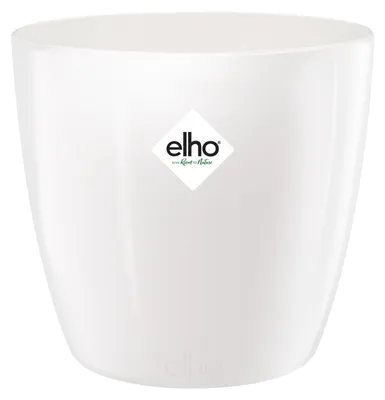 Obrázek produktu pro elho brussels diamond round 16cm, Květináč, Volně stojící, Polypropylen (PP), Bílá, Kulatý, Vnitřní
