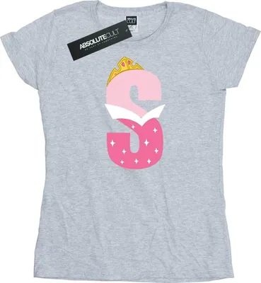 Produktbild von Disney - "Alphabet S Is For Sleeping Beauty" T-Shirt für Damen BI36975 (L) (Grau)