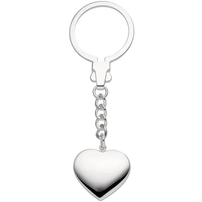 Produktbild von JOBO Schlüsselanhänger Herz 925 Sterling Silber Herzanhänger Silberanhänger