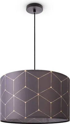Produktbild von Deckenlampe Lampenschirm Stoff Pendelleuchte E27 Hängeleuchte Schlafzimmer Rund