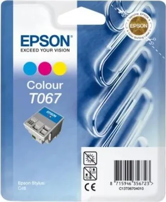 Produktbild von Epson Singlepack Colour T0670, Cyan, Magenta, Gelb, Tinte auf Pigmentbasis, 1 Stück(e)