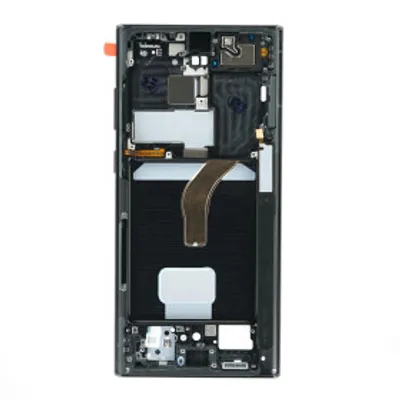 Produktbild von Original Mittelrahmen Samsung Galaxy S22 Ultra SM-S908 Phantom Black GH96-14953A