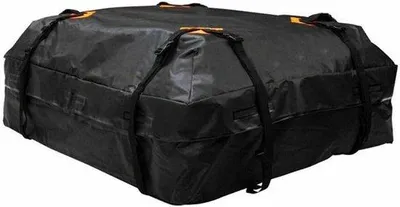Produktbild von Geräumige und faltbare Dachbox 420L - wasserdicht und ideal für Reisen und Transport von Gepäck im Auto, Van oder SUV (120 x 84 x 44 cm)