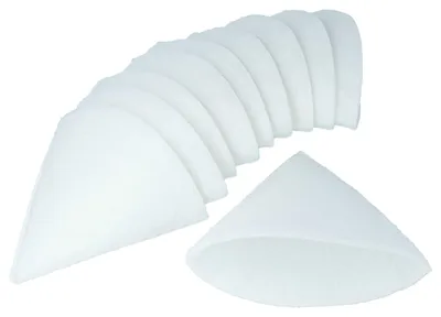 Produktbild von vhbw 10x Kegelfilter für Lüftungsanlage z.B. kompatibel mit Zehnder - Abluftfilter G4 / ISO Coarse 60%, DN 125 Weiß