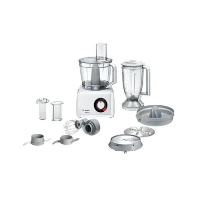 Obrázek produktu pro Bosch MultiTalent 8, 3,9 l, Průsvitné, Bílá, Otočné, 1,5 l, Výkon, 2 disky