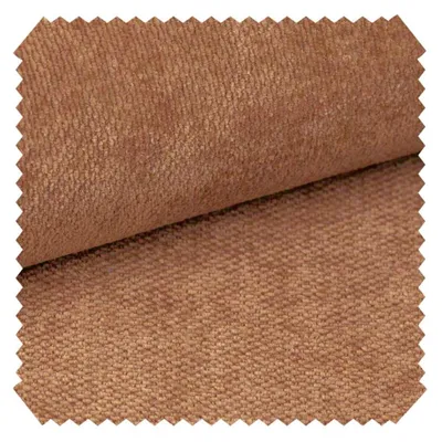 Produktbild von novely® RINGO - Kuscheliger Chenille-Polsterstoff - Schwer Entzündbarer Möbelstoff mit Filzrückseite - Pflegeleichte Meterware 1lfm - Farbe: 23 Orange