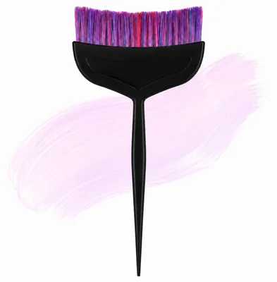 Image de Pinceau de coiffure fin pour coloration et mèches, Image générée par une IA