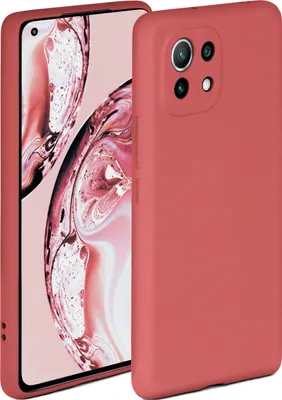 Produktbild von Soft-Case für Xiaomi Mi 11, Farbe:Sonnenuntergangsrot
