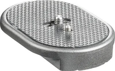 Produktbild von Mantona Schnellwechselplatte für ActionShot Stativkopf – Schnellwechsel Kameraplatte, 85x60x14 mm, 1/4 Zoll Kamera Anschluss, für ActionShot ActionGrip Kugelkopf