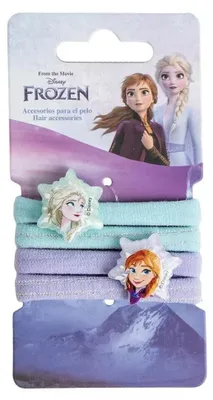Produktbild von Disney Eiskönigin Haargummi-Set 4 Stk
