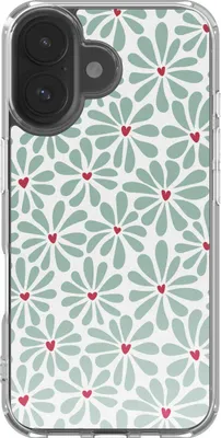 Produktbild von imoshion Design Hülle iPhone 17 - Bloom Love Sage Green