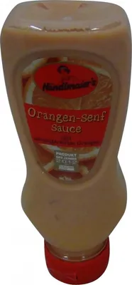 Produktbild von Händlmaiers Feinkost Orangen Senf Sauce vegetarisch fruchtig 225ml
