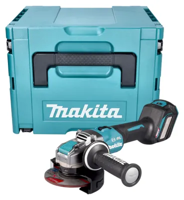 Obrázek produktu pro Makita GA 041 GZ01 Akumulátorová úhlová bruska 40 V max. 125 mm X-LOCK Brushless + Makpac - bez baterie, bez nabíječky