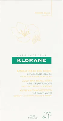 Produktbild von Klorane Cold Wax Small Strips With Sweet Almond