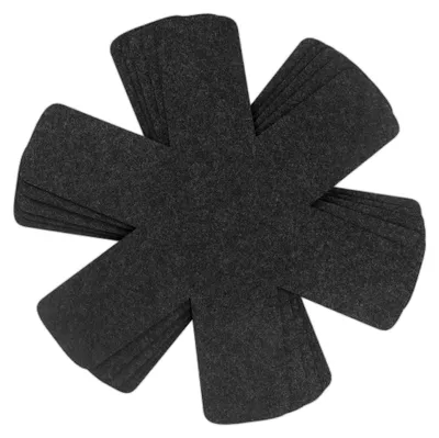 Produktbild von Pfannenschoner aus Filz, 5er Set, Stapelschutz für Pfannen, Töpfe und Schüsseln, 38 cm Durchmesser, anpassbare Größe
