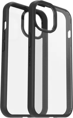 Produktbild von OtterBox React Hülle für Apple iPhone 15, iPhone 14, iPhone 13 Smartphone - Schwarz - Retail - Sturzsicher, Abriebfest - Thermoplastisches Elastomer, Polycarbonat