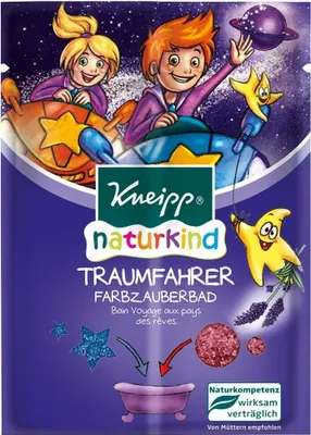 Image de Kneipp Naturkind Bain magique coloré Conducteur de rêve, 40 g
