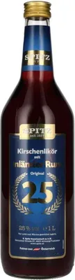 Produktbild von Spitz Kirschenlikör mit Inländer Rum 25 %  1,00 Liter