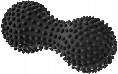 Produktbild von Tullo Schwarz Sensory Roller für Massage 15,5 cm