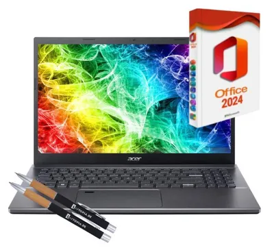 Produktbild von Acer Aspire A17-51, Core 5, 16GB LPDDR5-RAM, 1000GB SSD, Windows 11 Pro + MS Office 2024 Pro, (17.3"), Beleuchtete Tastatur, Thunderbolt