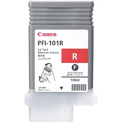 Produktbild von Canon PFI-101R, Rot, Tinte auf Pigmentbasis, 130 ml, 1 Stück(e)