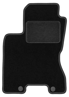 Immagine prodotto di Tappetino guidatore in moquette per Nissan X-Trail II T31 2007-2014 (SUV) – 1 pezzo, nero, su misura – Wielganizator LUX