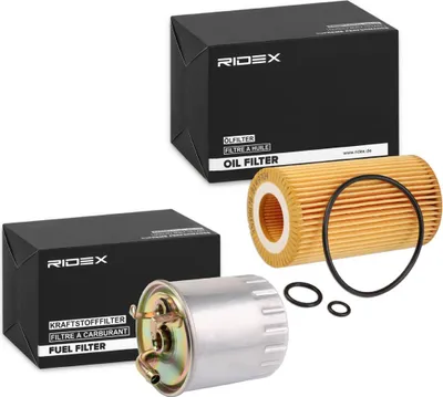 Produktbild von RIDEX Filterset Inspektionspaket Filtersatz passend für MERCEDES-BENZ SPRINTER 3-t Kasten (903) SPRINTER 3-t Bus (903) SPRINTER 2-t Kasten (901, 902)